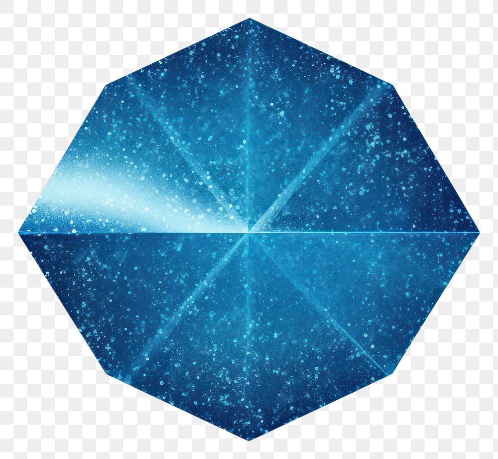 PNG Blue pentagon icon shape white background accessories.