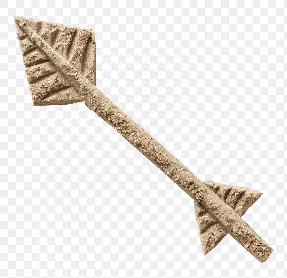 PNG Arrowhead weaponry pattern dagger.