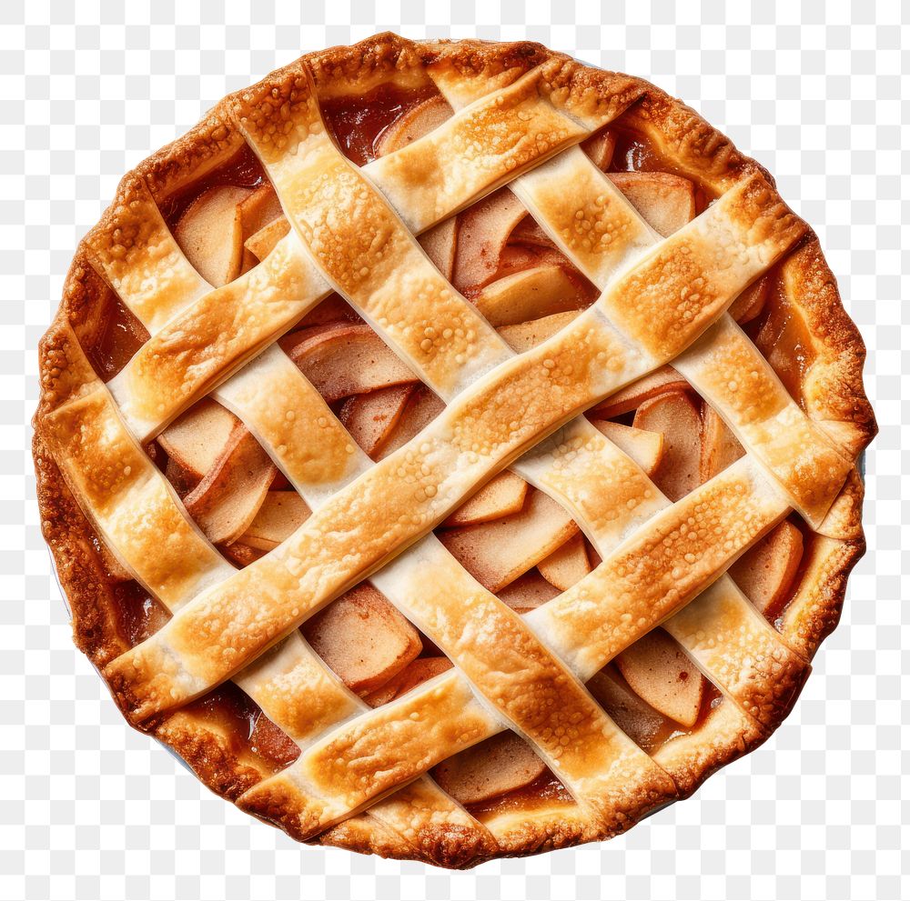 PNG A piece of a pie dessert food white background.