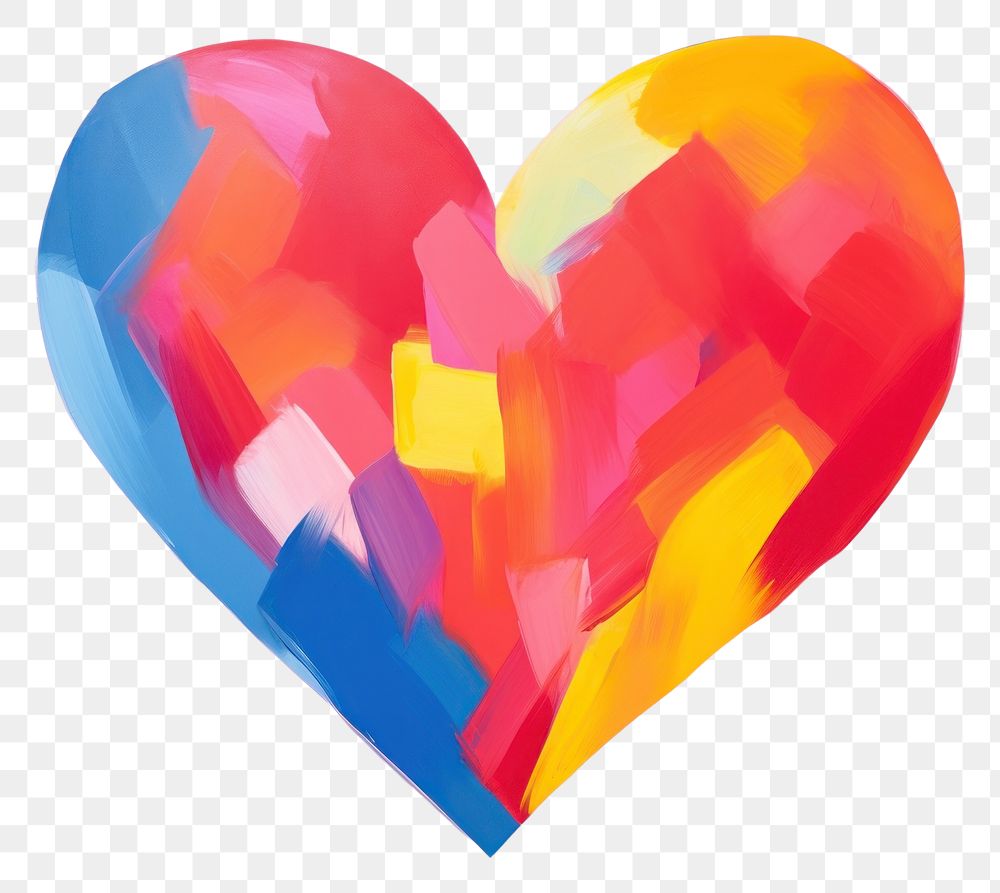 PNG  Pink heart backgrounds painting creativity.