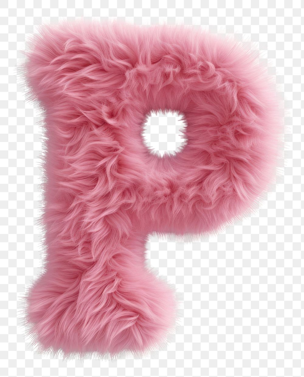 PNG  Fur letter P pink accessories accessory