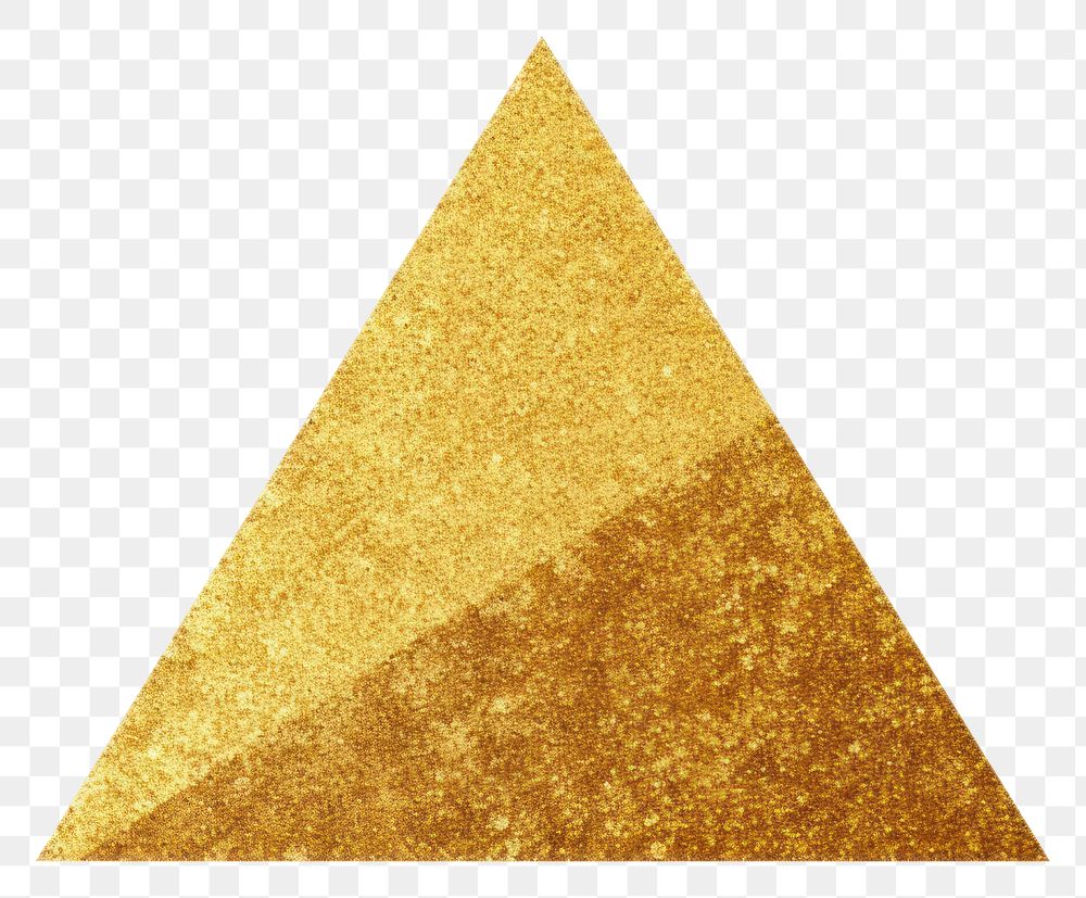 PNG Pyramid gold architecture triangle.