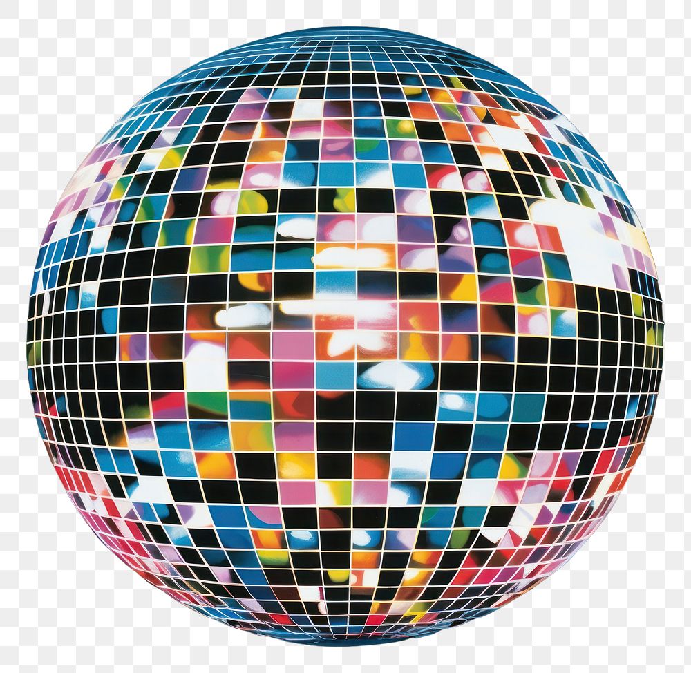 PNG Disco ball backgrounds sphere globe.