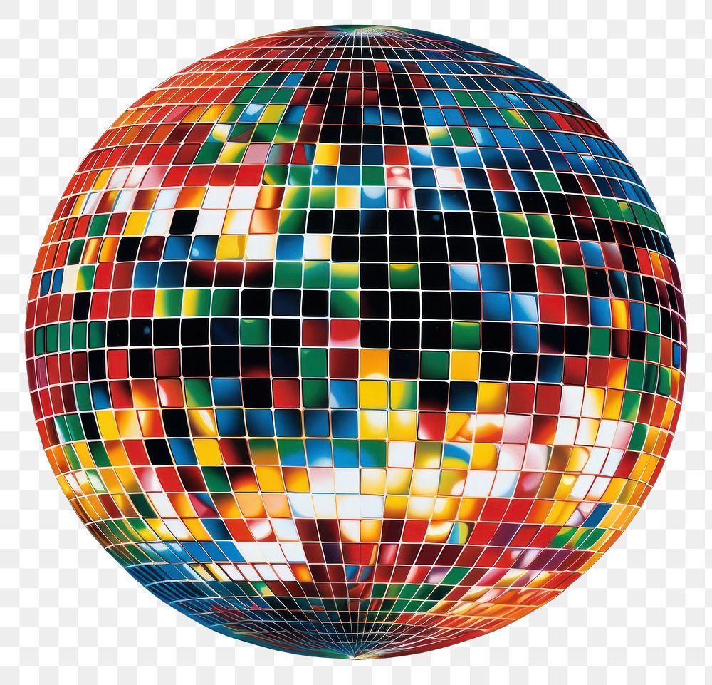 PNG Disco ball backgrounds sphere art.