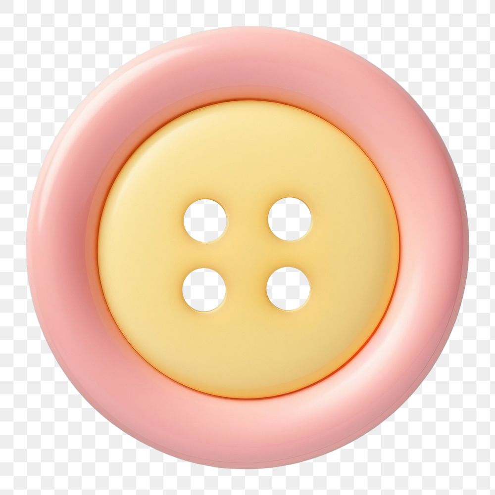 PNG Circle yellow button shape.