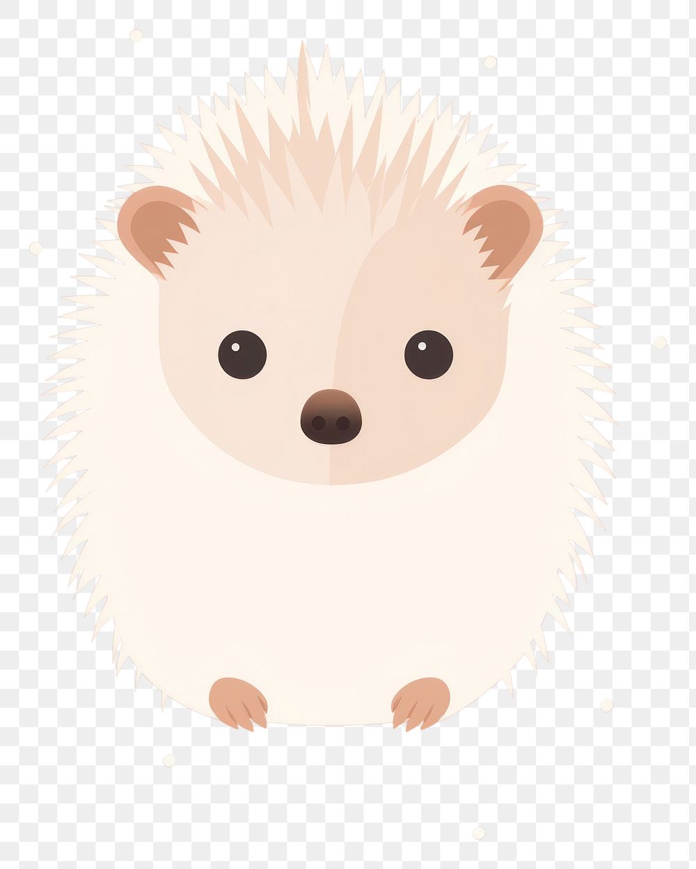 PNG Hedgehog sticker mammal animal nature.