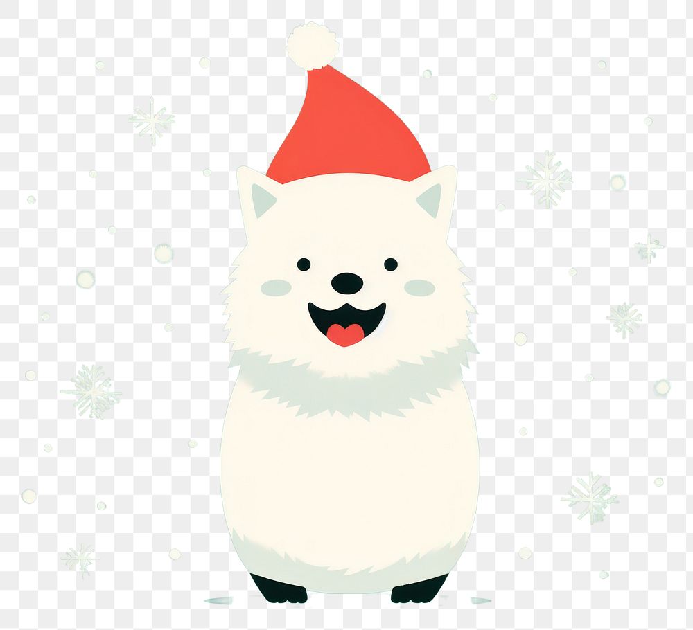 PNG Christmas mammal animal cute.