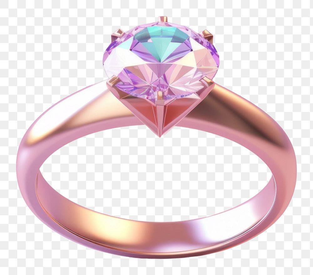 PNG Ring diamond gemstone jewelry.