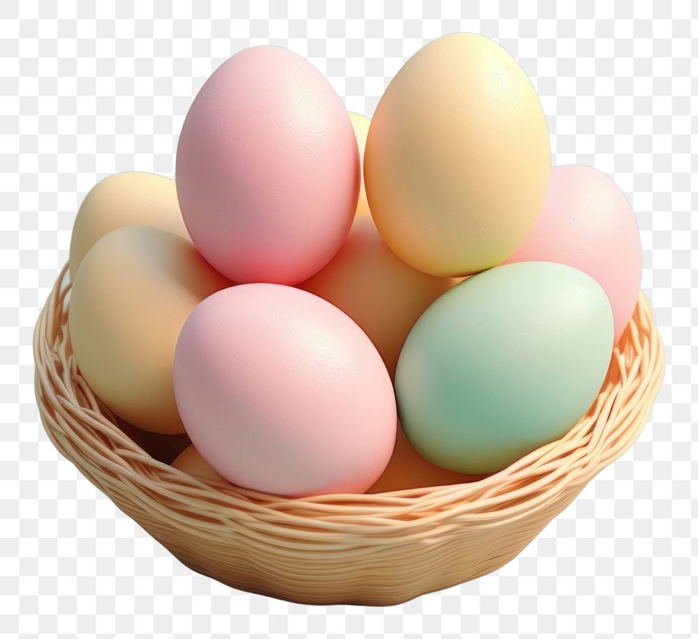 PNG Easter eggs basket celebration container