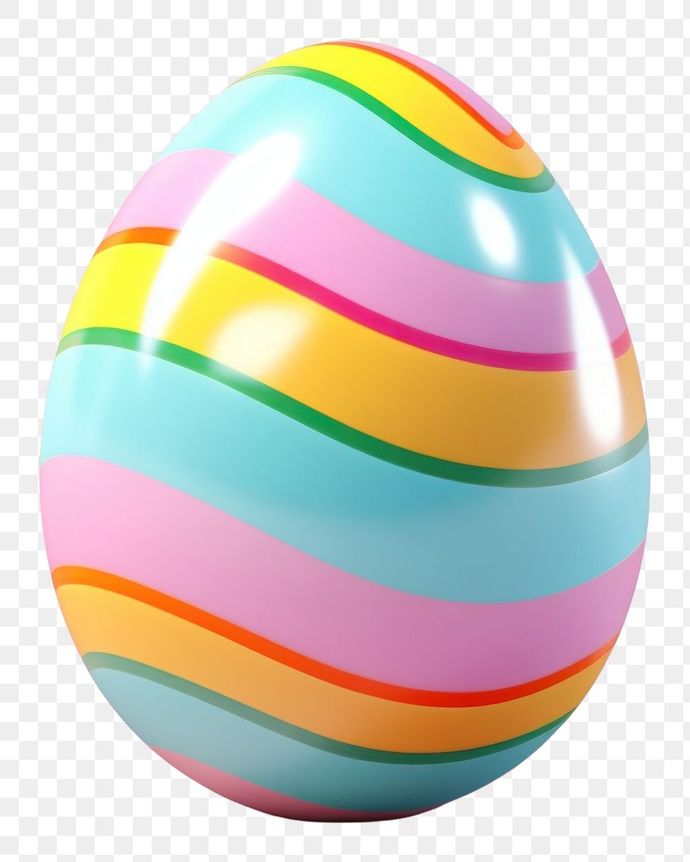 PNG Easter egg celebration decoration volleyball
