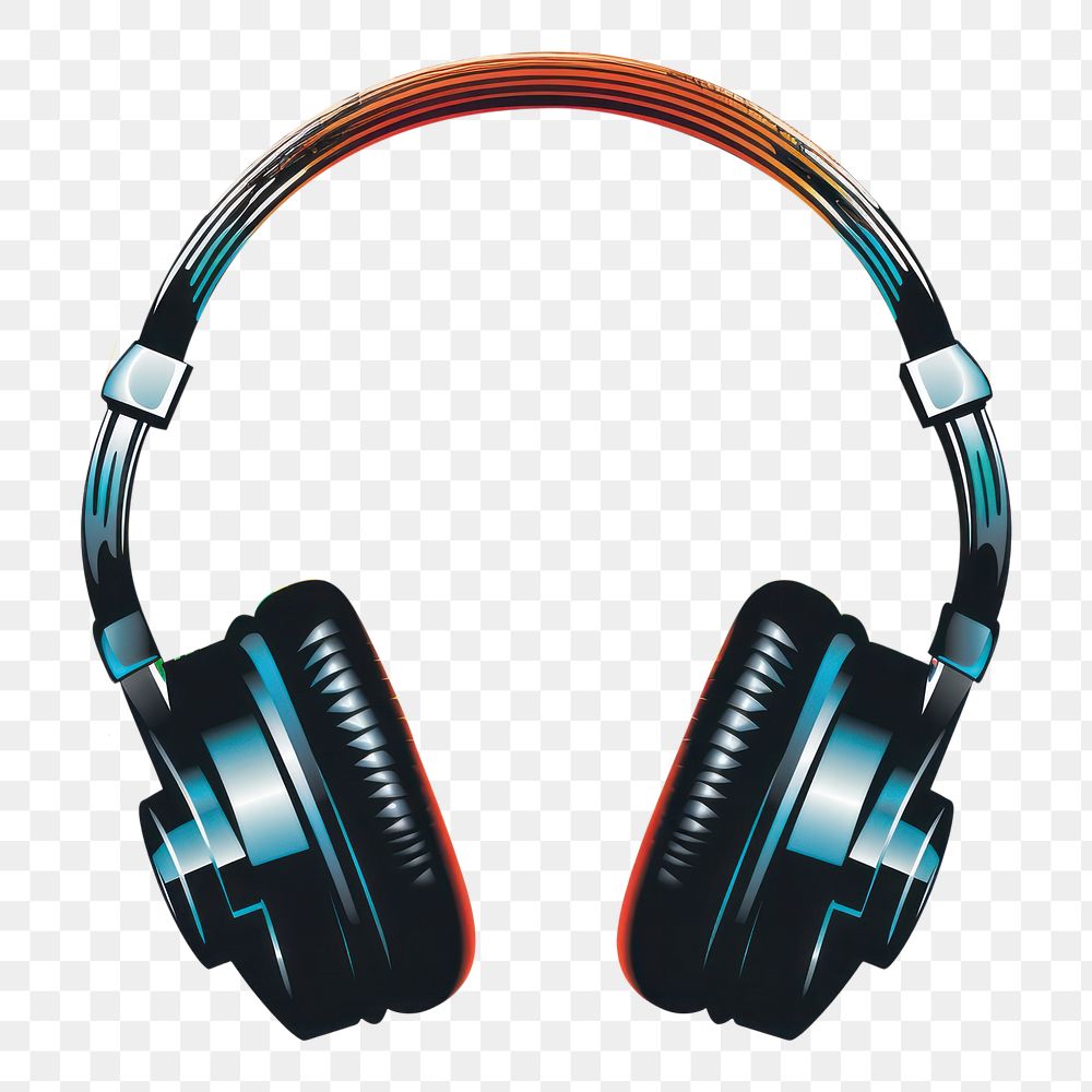 PNG Headphone headphones abstract headset.