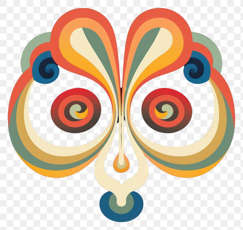 PNG Mask art graphics pattern.