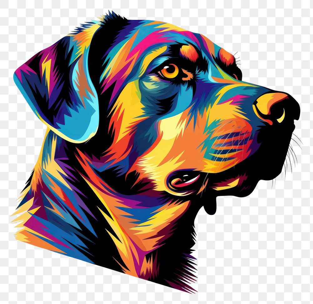 PNG Dog head art graphics mammal.