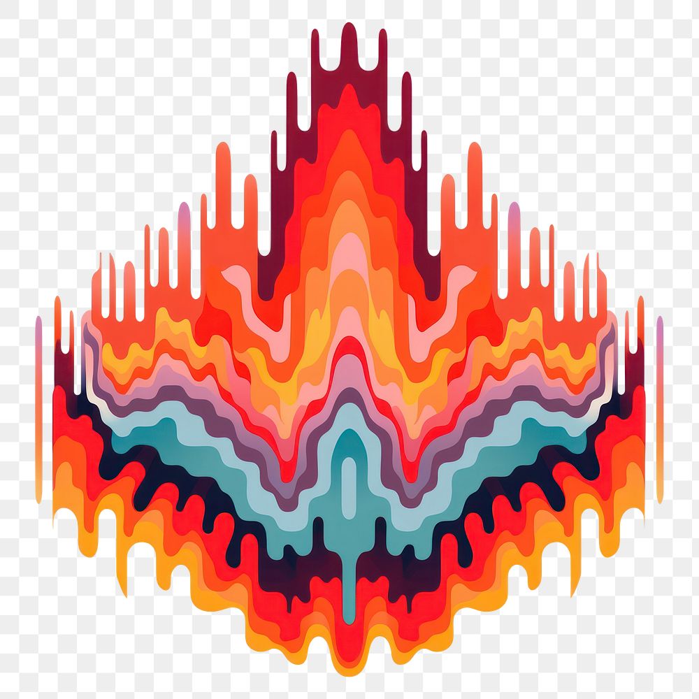 PNG Fire art abstract graphics.