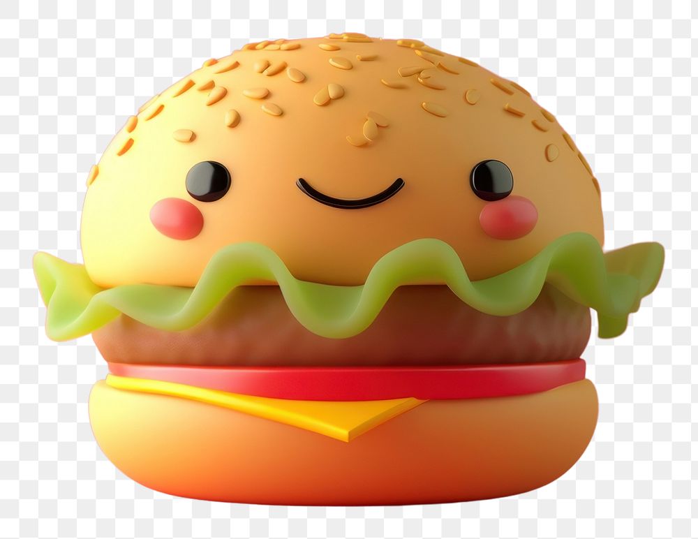 PNG  Hamburger hamburger food anthropomorphic.