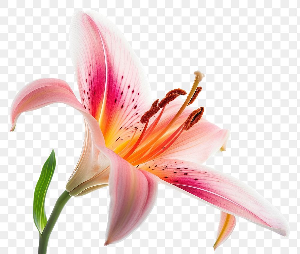 PNG Lily blossom flower petal.