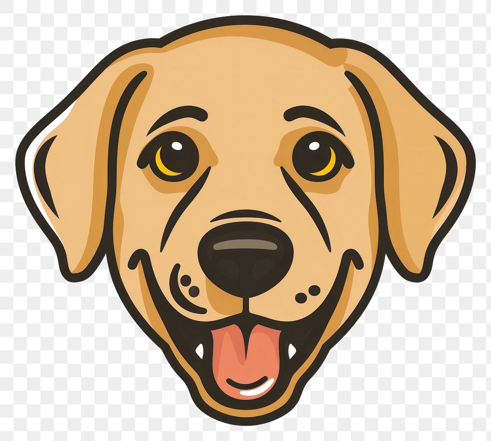 PNG Dog icon cartoon animal mammal.