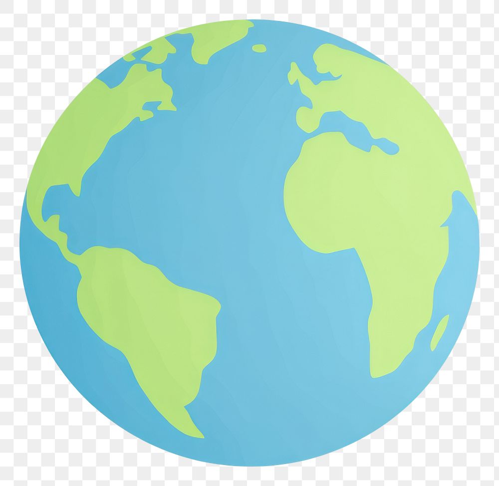 PNG Earth planet world globe.