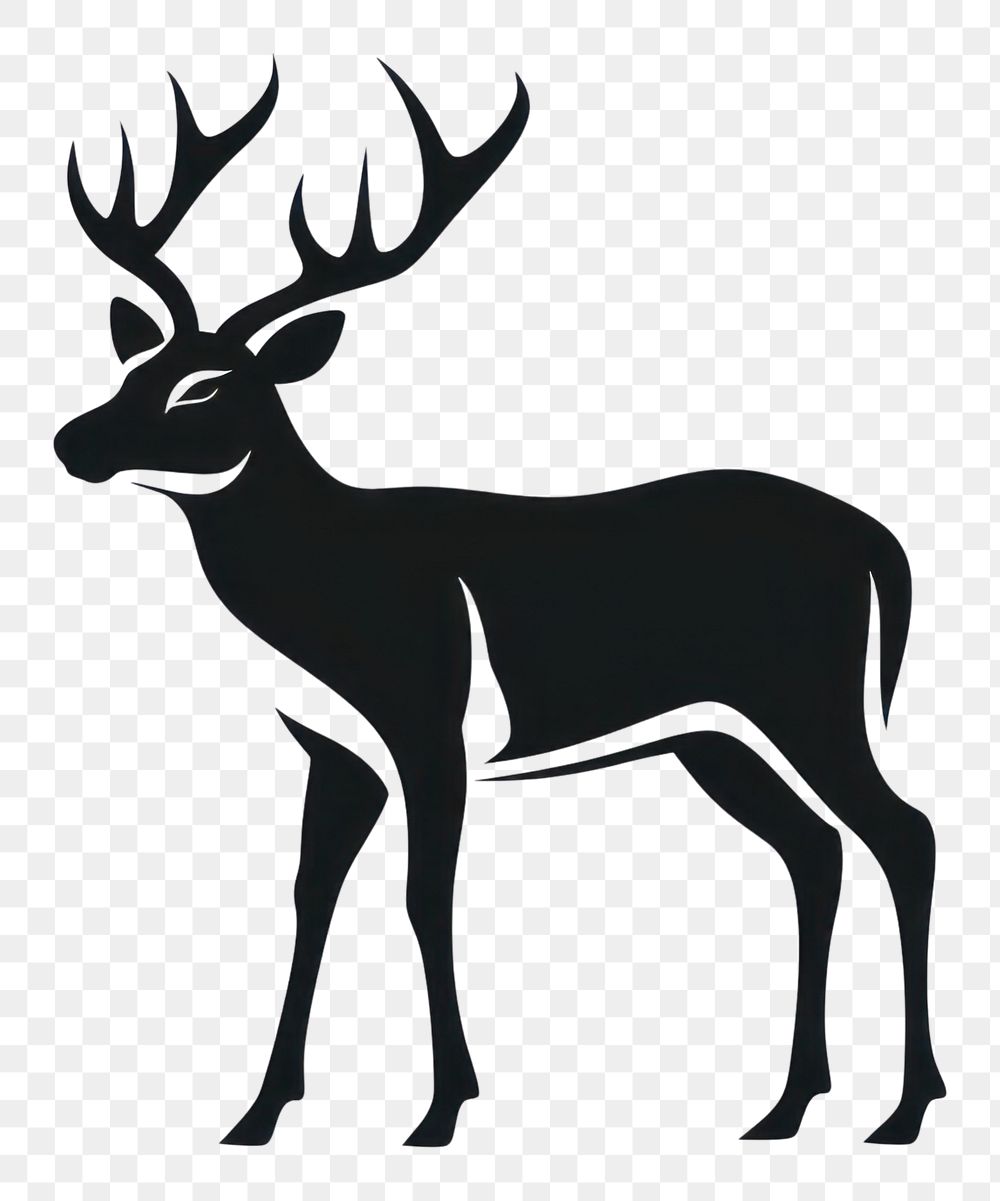 PNG Deer wildlife animal mammal.