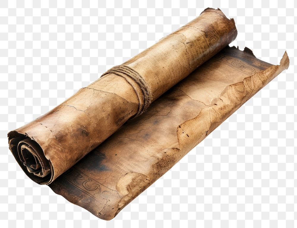 PNG Scroll wood white background dynamite