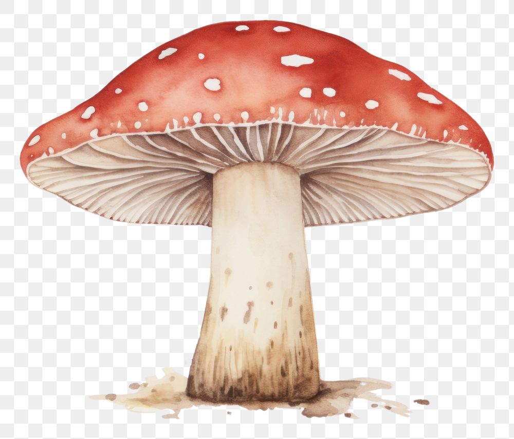 PNG Mushroom fungus agaric plant.
