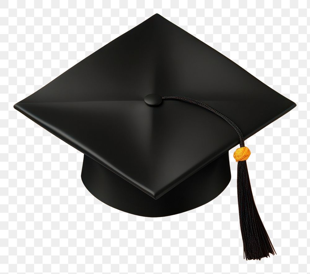 PNG Graduation cap intelligence achievement certificate.