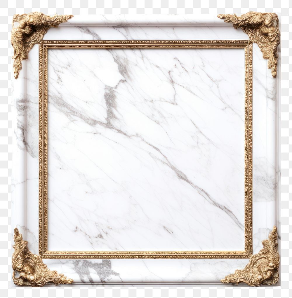 PNG Marble texture frame vintage backgrounds rectangle white background