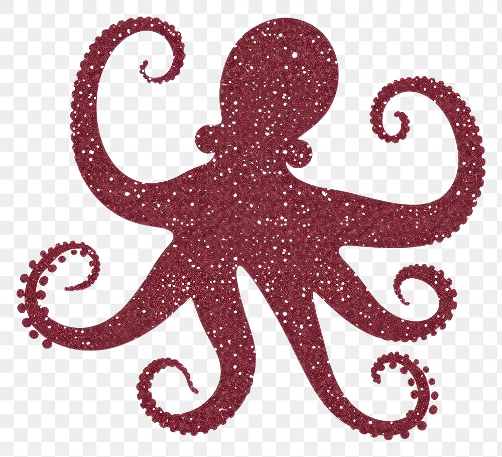 PNG Octopus animal nature invertebrate.