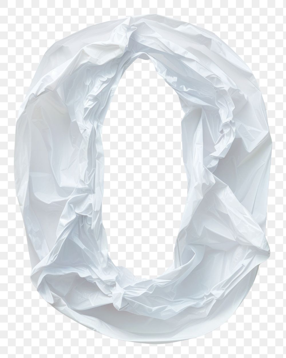 PNG Plastic bag number 0 paper crumpled wedding.