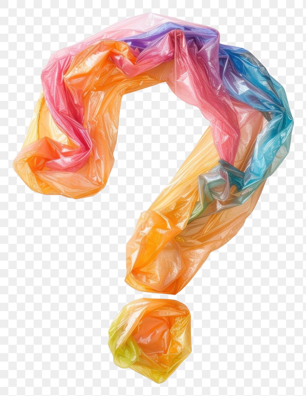 PNG Plastic bag question mark white background confectionery creativity.