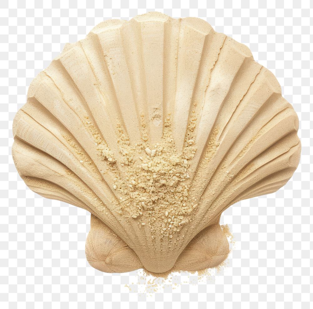 PNG Seashell clam food invertebrate.