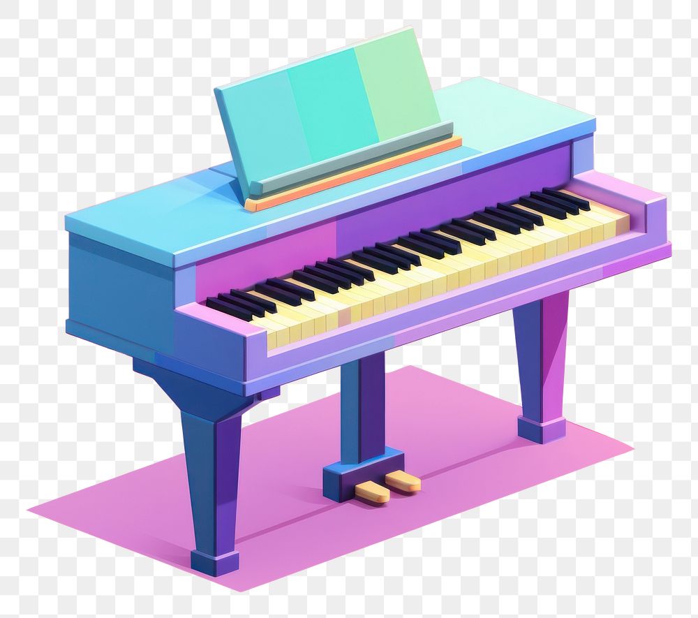 PNG Piano keyboard harpsichord performance.