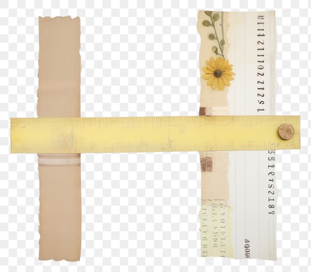 PNG Tape stuck on the sun paper white background sunflower.