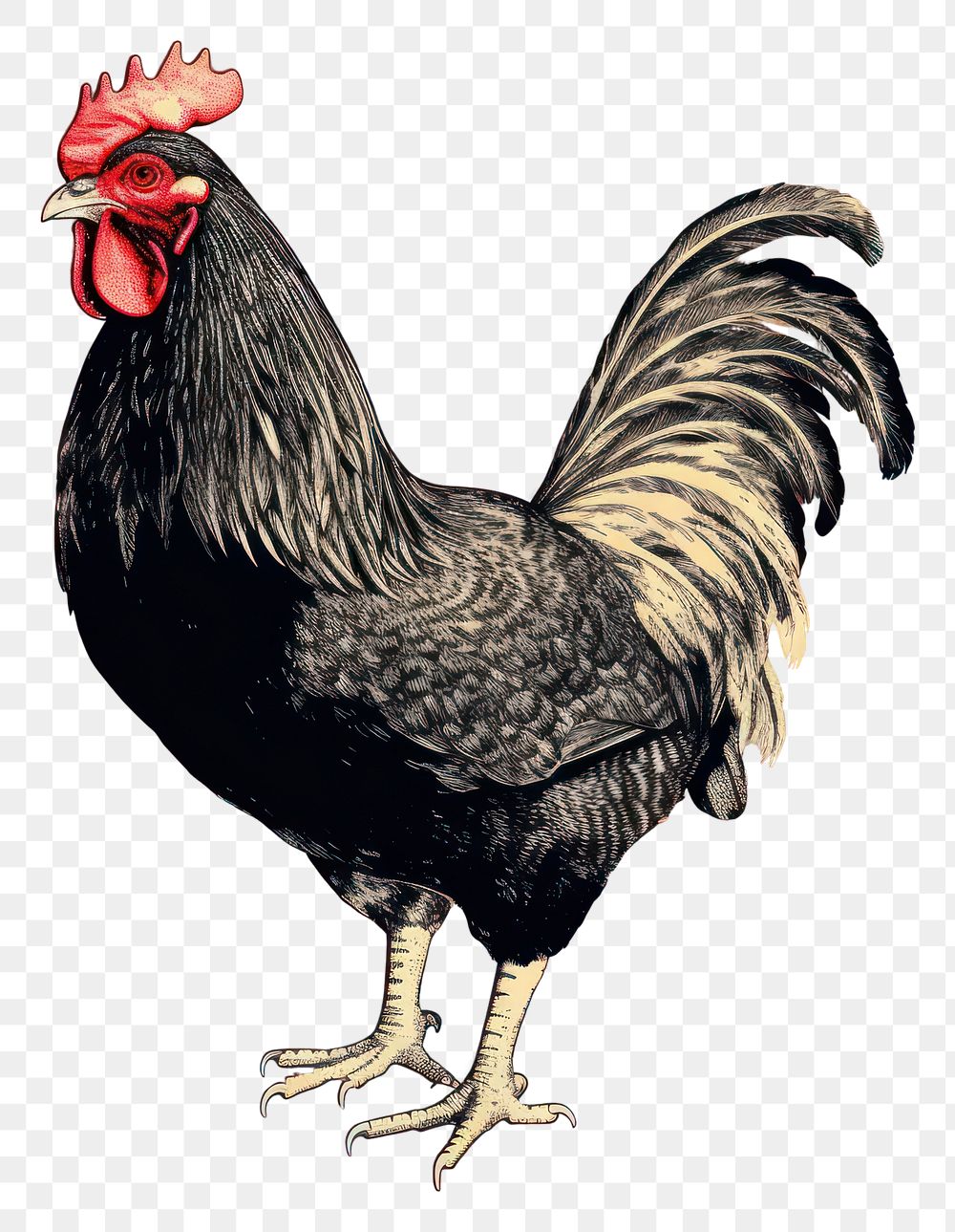 PNG Chicken poultry animal bird.