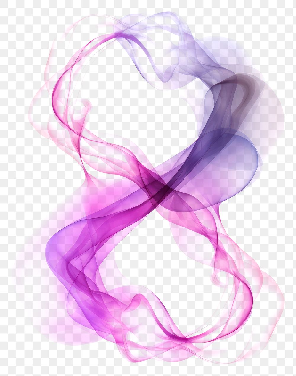 PNG Abstract smoke of infinity purple backgrounds shape