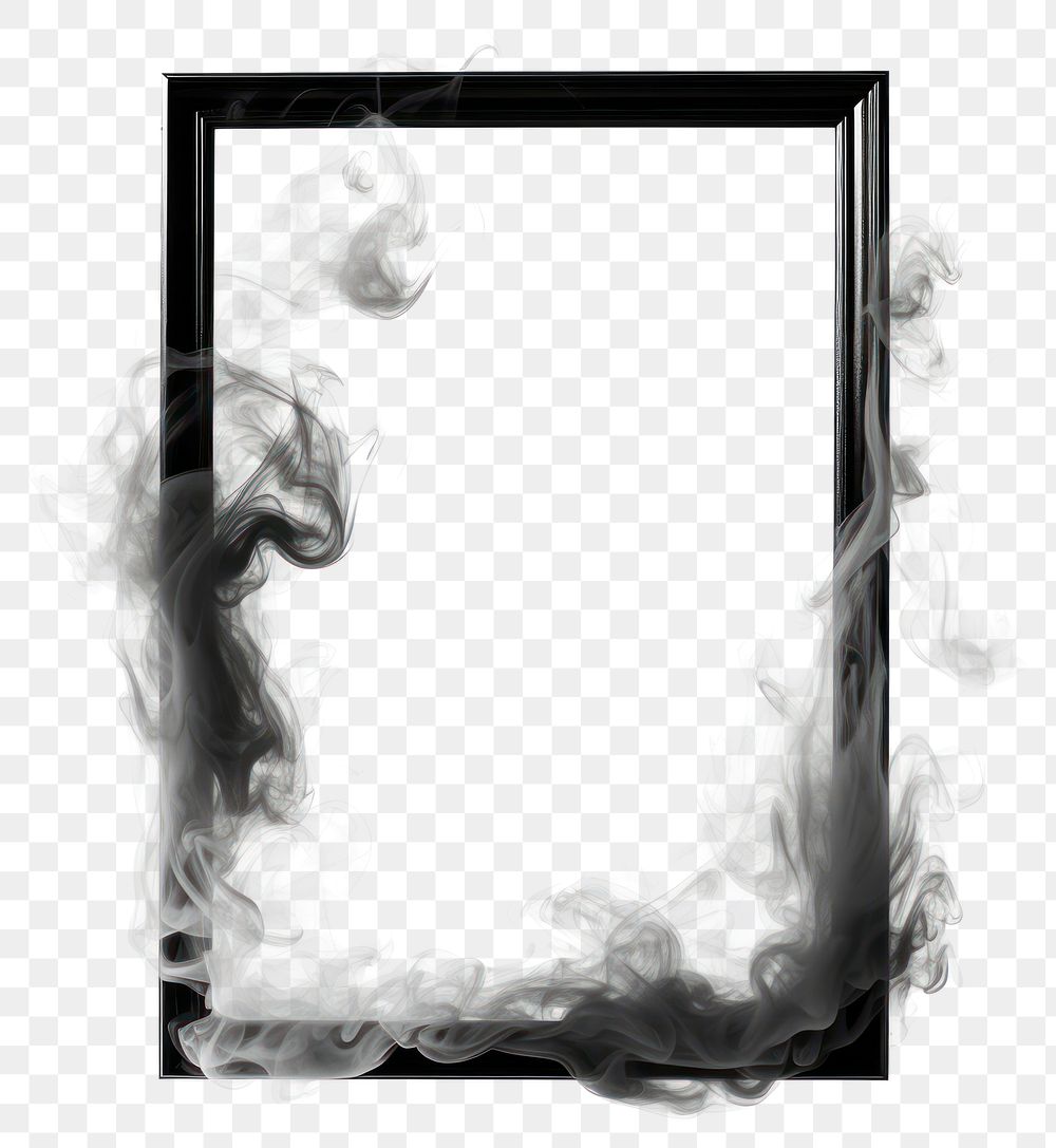 PNG Smoke abstract window white.