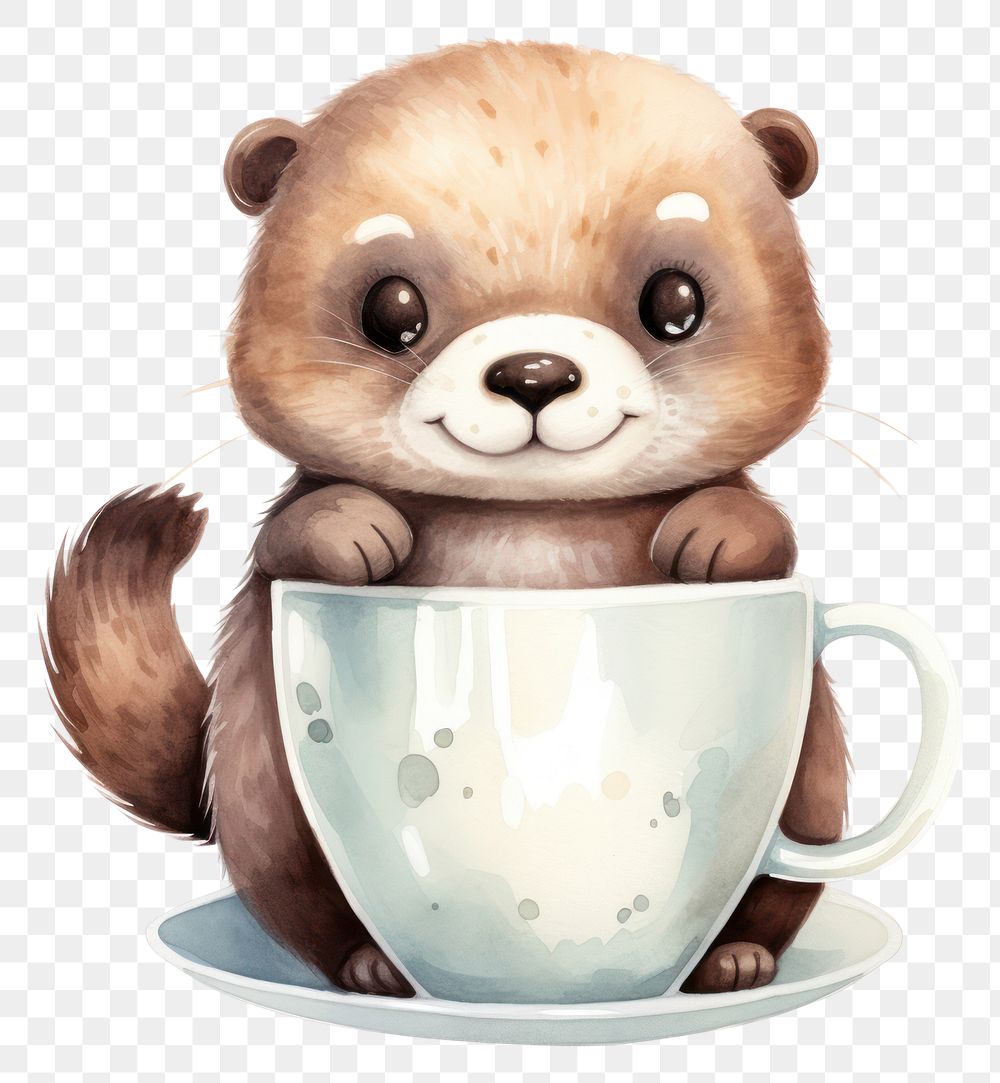 PNG Mammal cup mug refreshment.