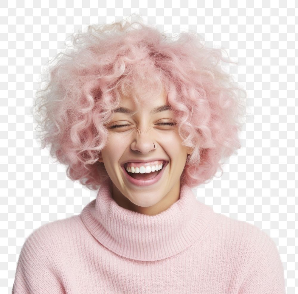 PNG Laughing sweater smiling adult.