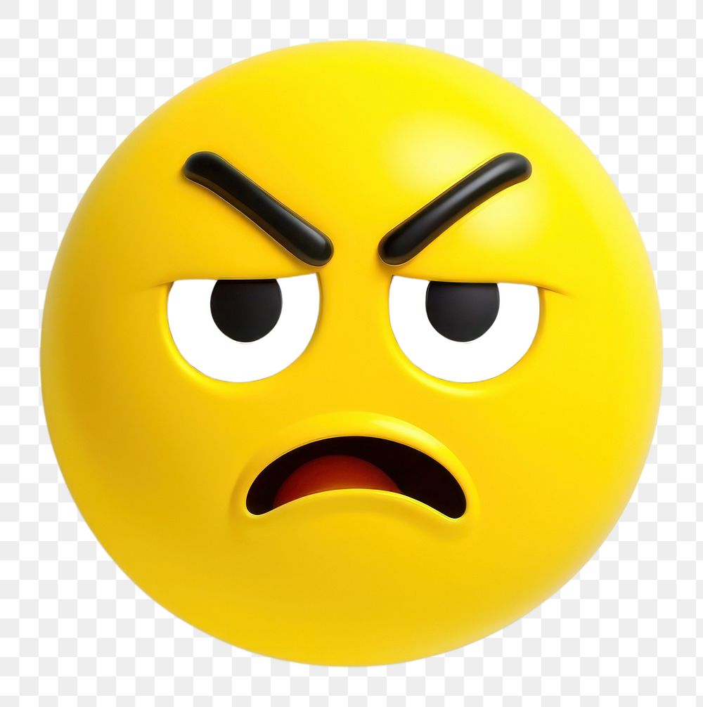 PNG Sad emoji face white background anthropomorphic.