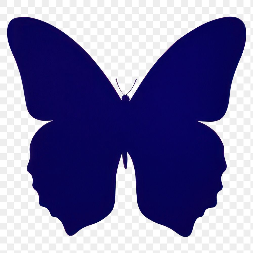 PNG Butterfly silhouette petal creativity.