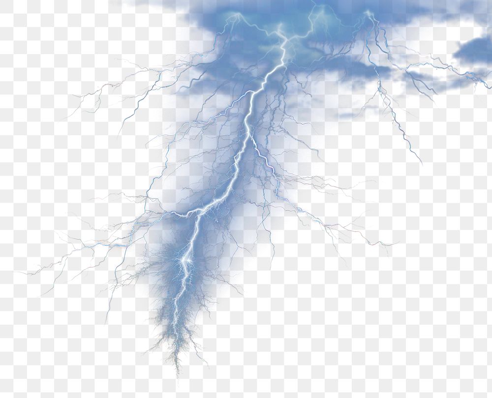 PNG Lightning thunderstorm outdoors nature
