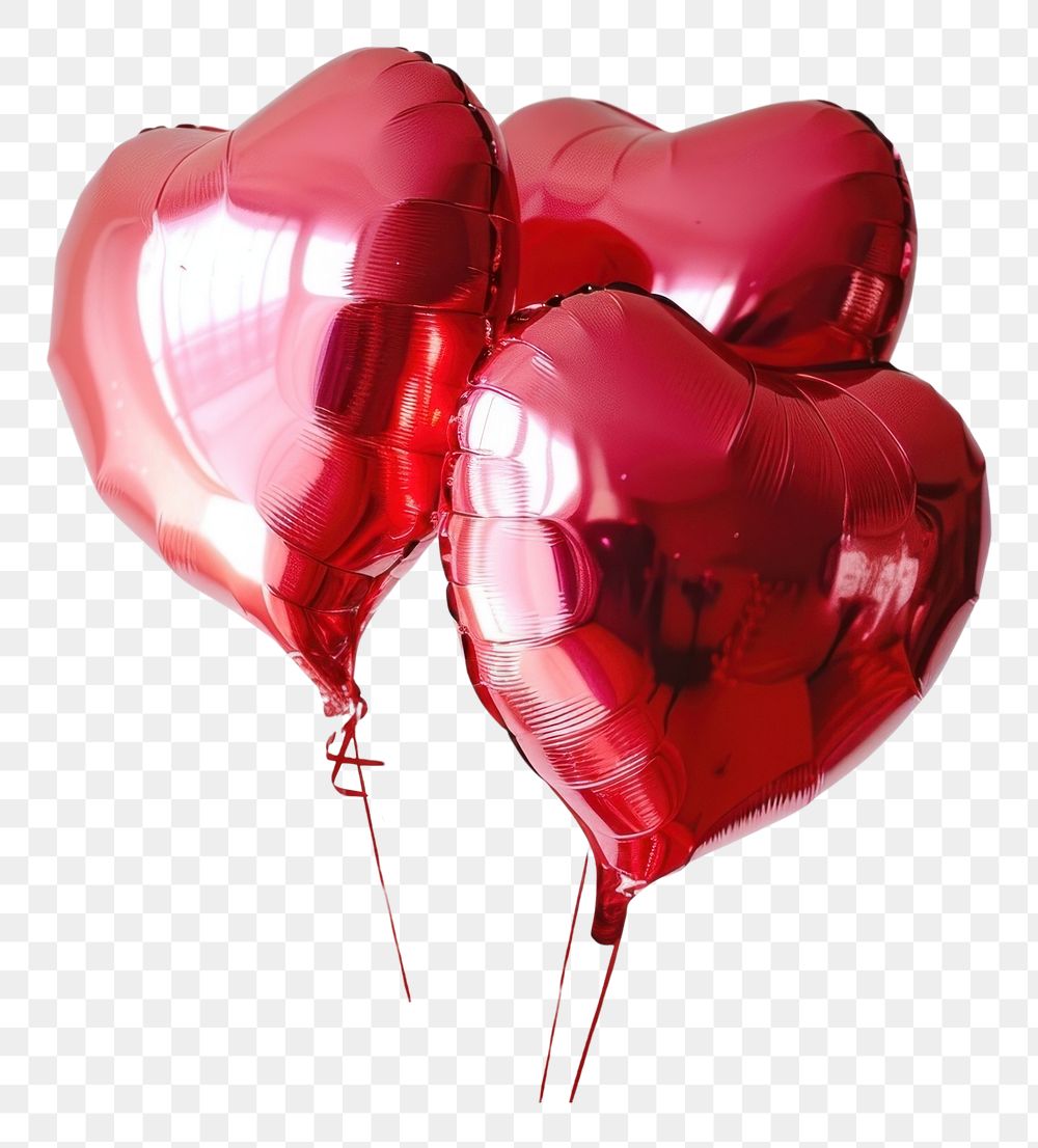 PNG Balloon celebration helium heart.