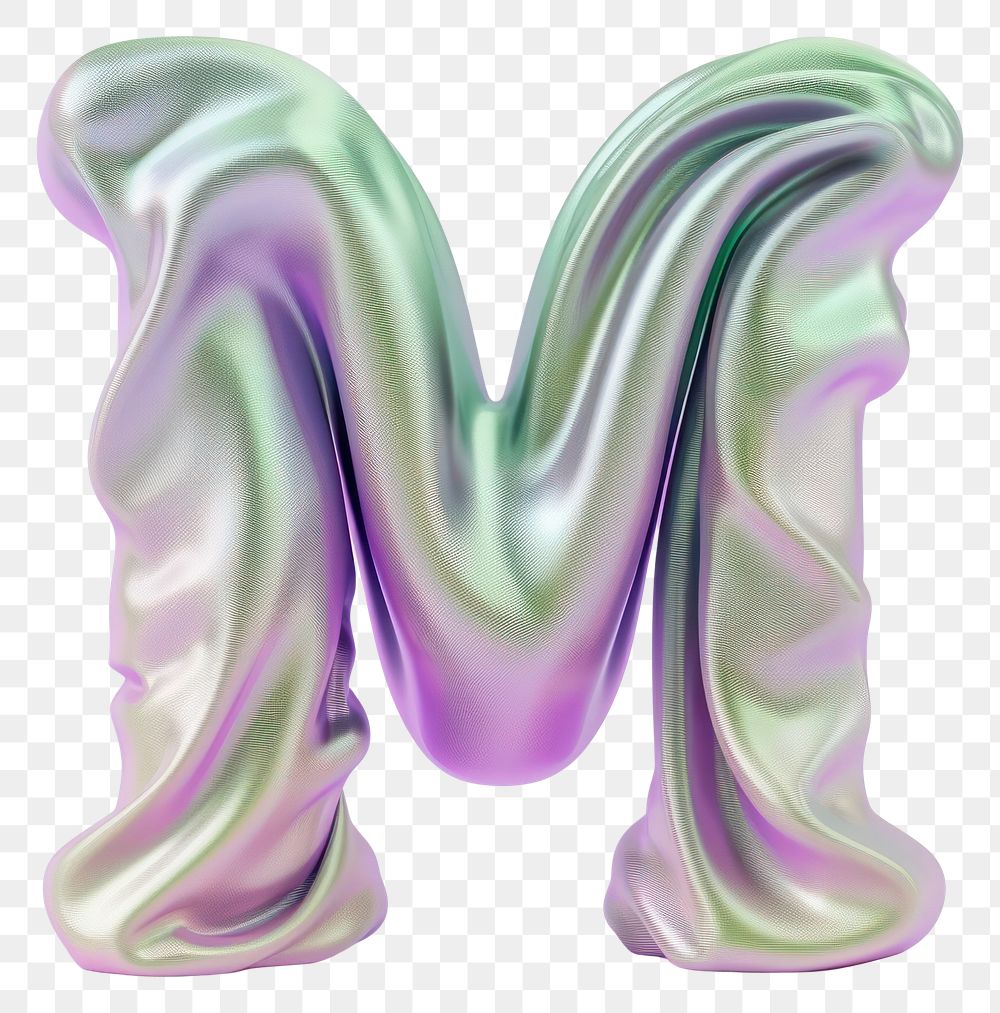PNG  Letter M purple font white background.