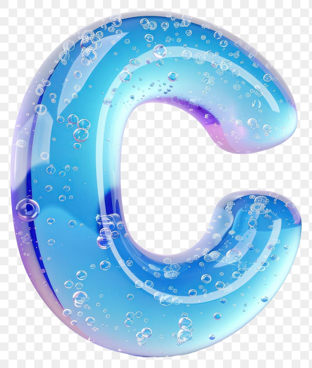 PNG Letter C bubble symbol number.