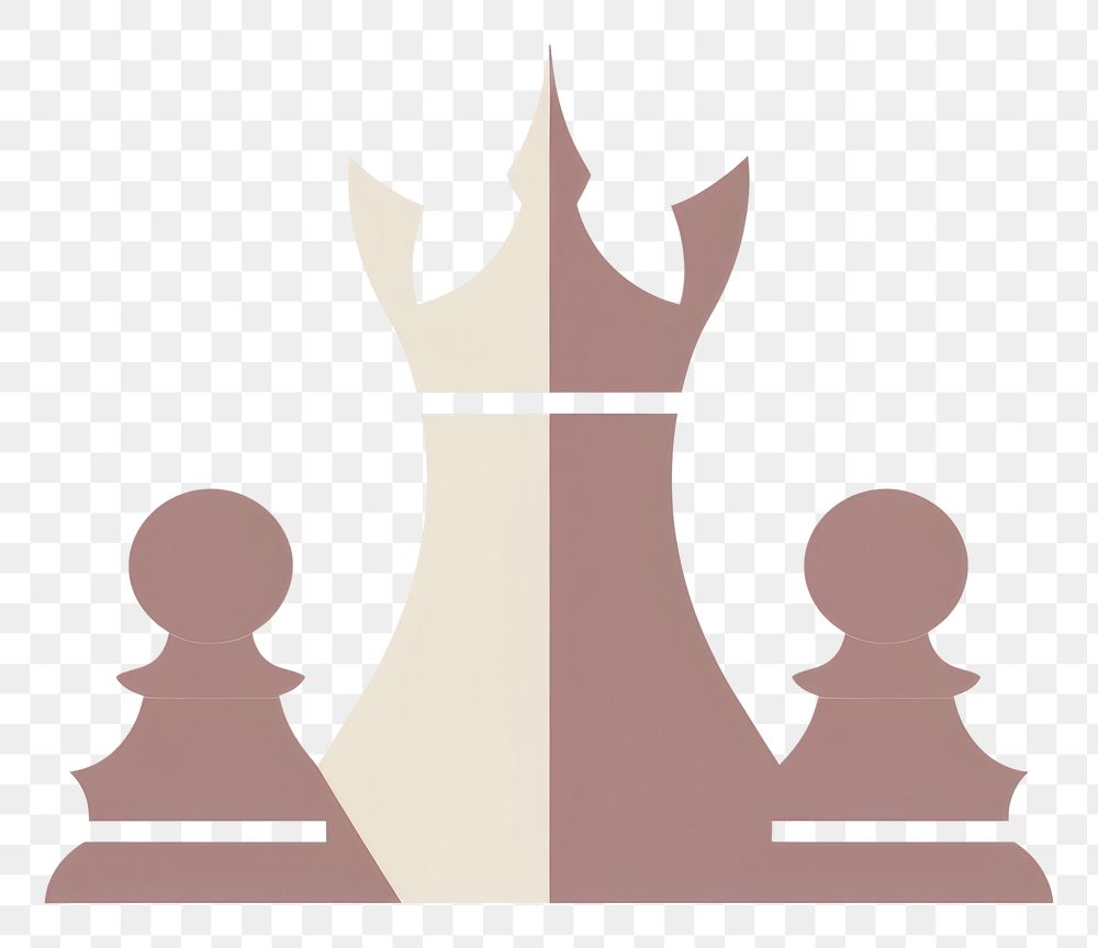 PNG  Chess divider ornament symbol game white background.