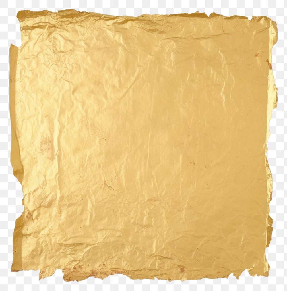 PNG Gold ripped paper backgrounds white background rectangle