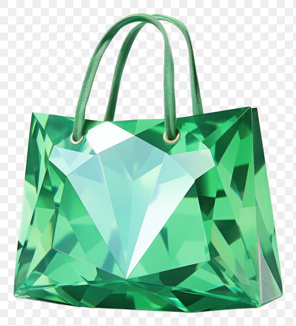 PNG  Shopping bag gemstone handbag jewelry.