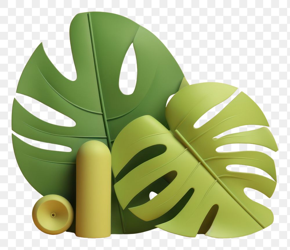 PNG Tropical leaves plant leaf art.