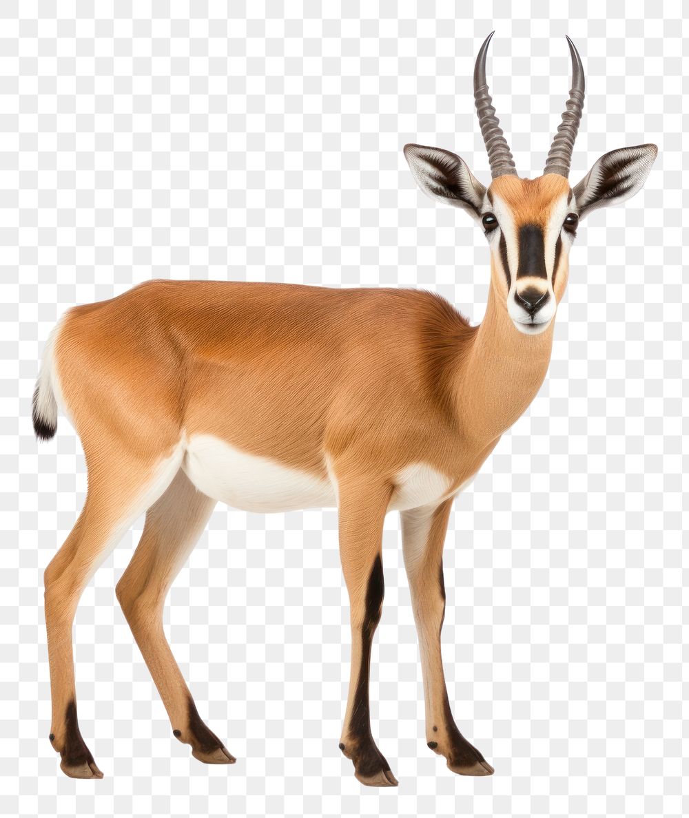 PNG Antelope looking confused wildlife animal mammal.