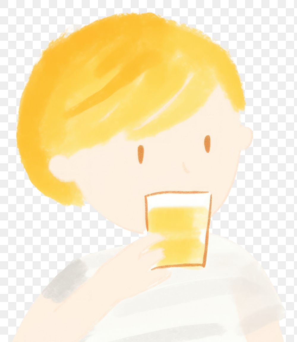 PNG Hand drawn a alcohol in kid illustration book style drinking white background refreshment.